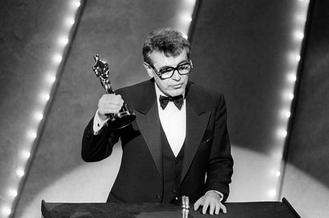 egisseur Milos Forman bekommt den Oscar für seinen Film "Amadeus"