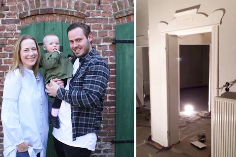 Renovierung der "Villa Peng": So sah es auf der Baustelle aus
