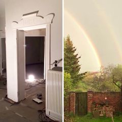 Renovierung der "Villa Peng": So sah es auf der Baustelle aus