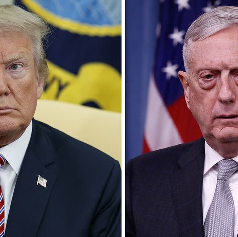 Donald Trump James Mattis Syrien