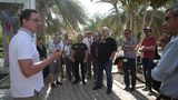 Briefing in Muskat zum Auftakt der VW Amarok Adventure Tour 2018