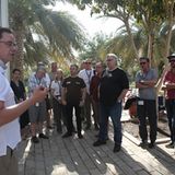 Briefing in Muskat zum Auftakt der VW Amarok Adventure Tour 2018