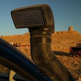 VW Amarok Adventure Tour 2018: Luftansaugung oberhalb des Staubfahnenlevels