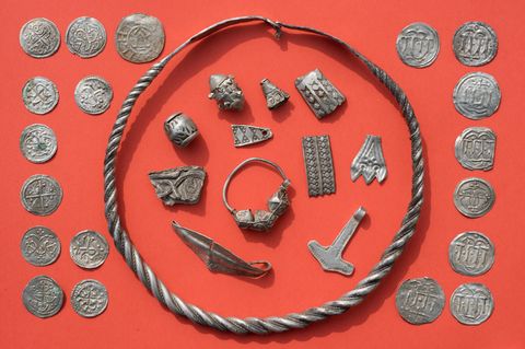 Archäologen entdecken auf Rügen einen Silberschatz von "herausragender Bedeutung", vor allem für Dänemark