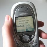 Facebook auf dem Siemens C60
