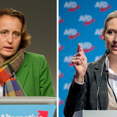 AfD-Politiker Beatrix von Storch und Alice Weidel