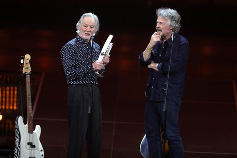Klaus Voormann (l.) und Wolfgang Niedecken