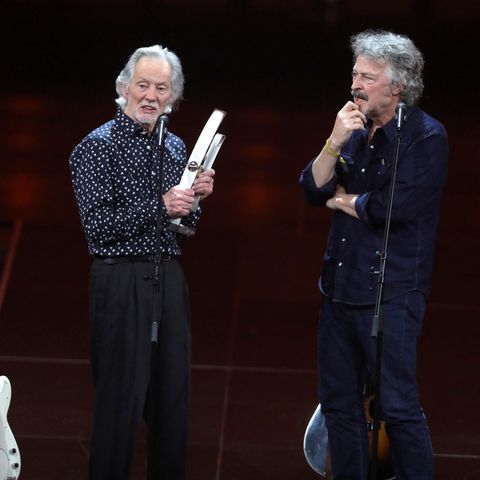 Klaus Voormann (l.) und Wolfgang Niedecken