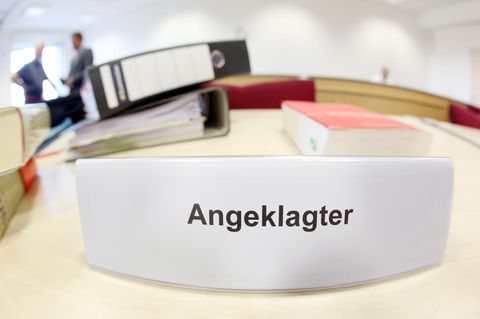 Sitzungssaal im Landgericht in Itzehoe (Archivbild)