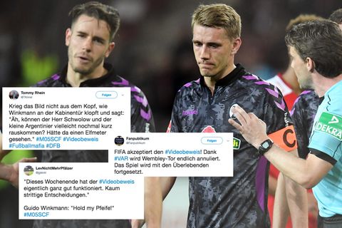 Reaktionen auf kuriosen Pfiff: "Wembley-Tor annulliert, Schalke doch Meister?" - Wie das Netz den Videobeweis zerlegt