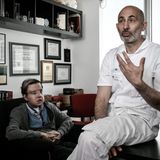 Jerome Hamon posiert mit Doktor