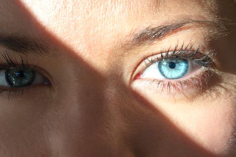 Flimmern im Auge
