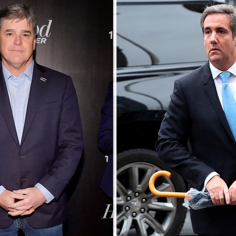 Donald Trump-Freunde Sean Hannity und Michael Cohen