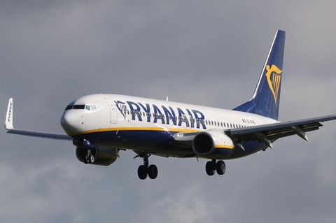 Eine Maschine der Airline Ryanair musste in Frankfurt notlanden