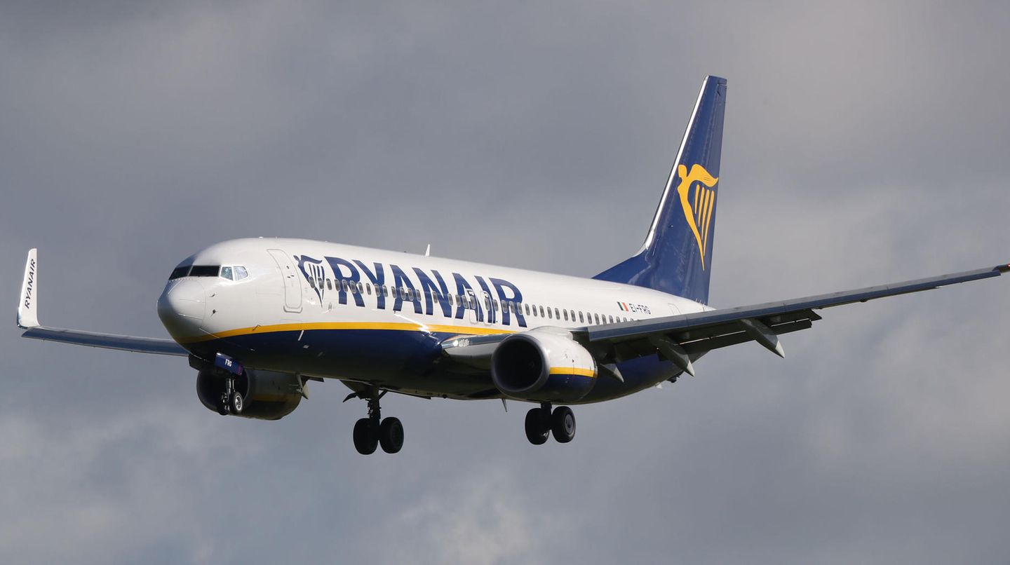 Eine Maschine der Airline Ryanair musste in Frankfurt notlanden