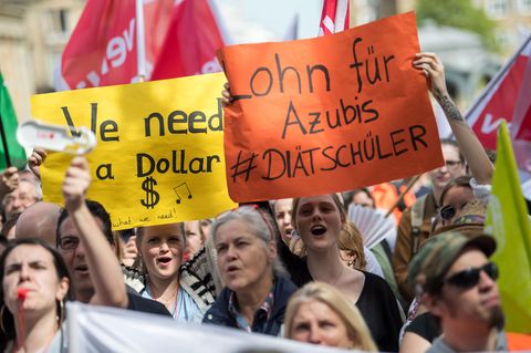 Die massiven Warnstreiks im Öffentlichen Dienst hatten offenbar Eindruck gemacht