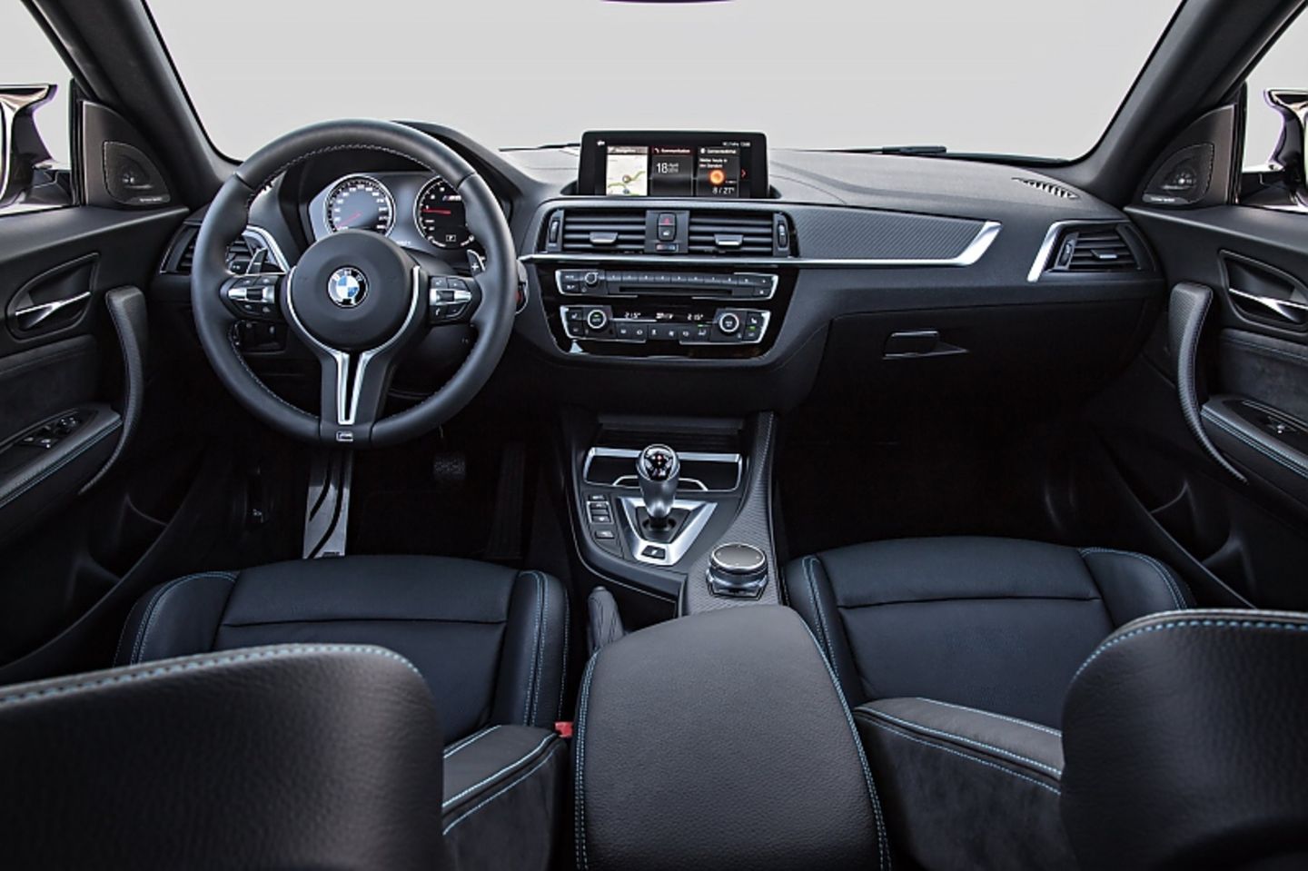 Der Innenraum des BMW M2 Competition