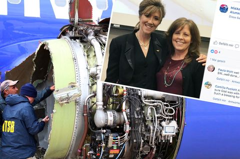 Die 56-jährige Pilotin Tammy Jo Shults brachte die 144 Passagiere nach der Triebwerksexplosion der Boeing 737 von Southwest Airlines sicher nach Philadelphia.