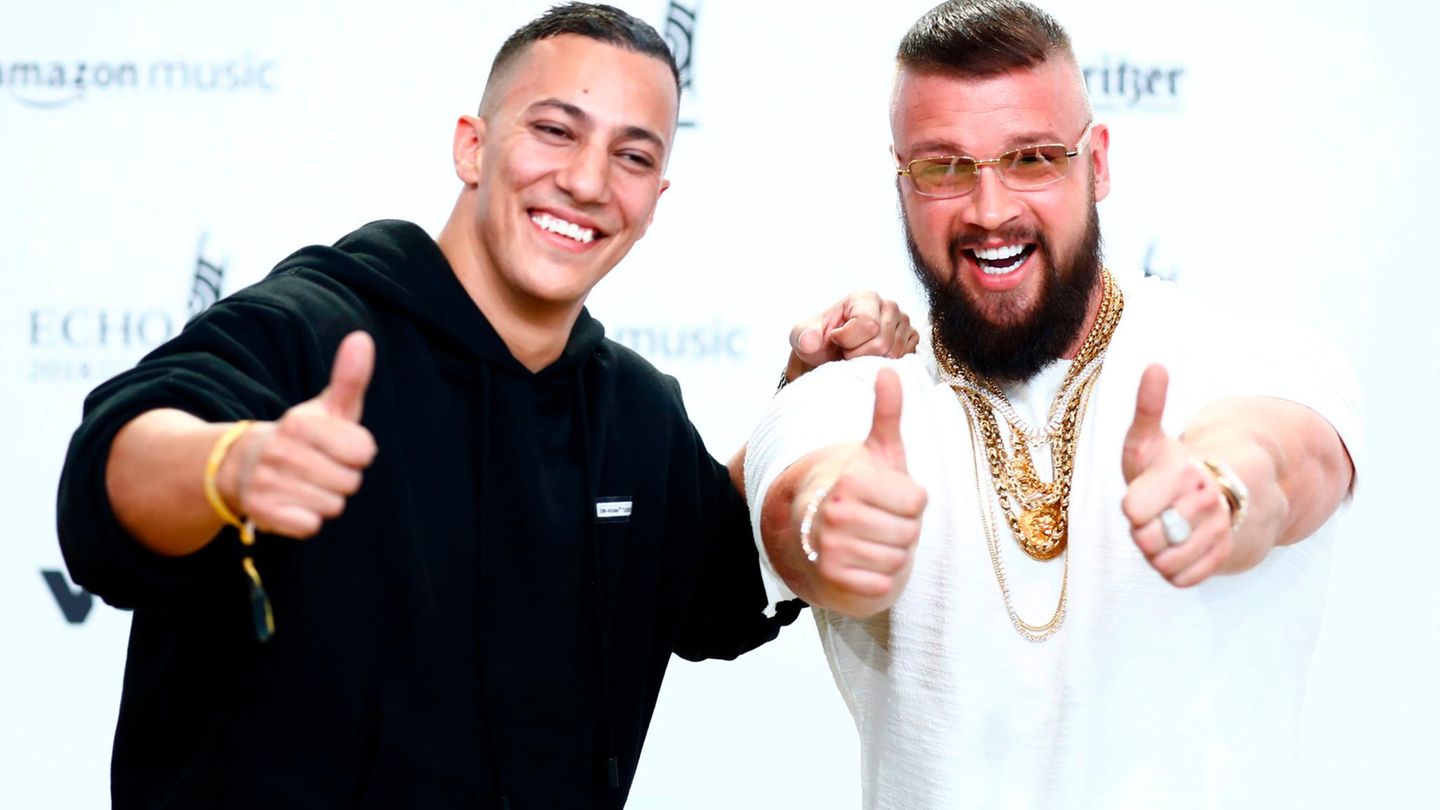 Farid Bang und Kollegah bei der Echo-Verleihung