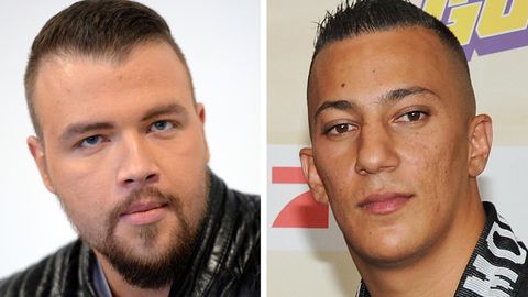 Echo-Preisträger Kollegah und Farid Bang