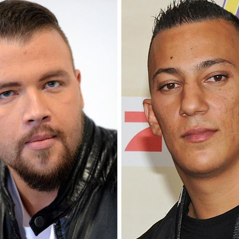 Echo-Preisträger Kollegah und Farid Bang