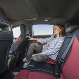 Hinten hat man deutlich mehr Platz als bisher