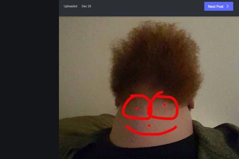 Bart von unten