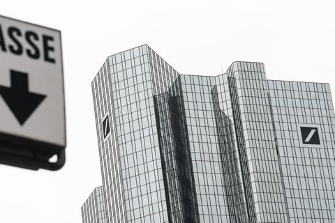 Zentrale der Deutschen Bank in Frankfurt
