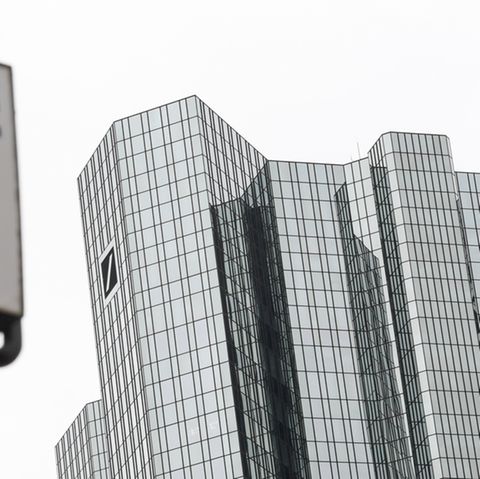 Zentrale der Deutschen Bank in Frankfurt