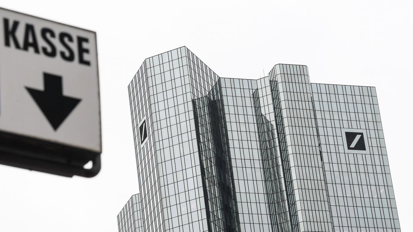 Zentrale der Deutschen Bank in Frankfurt