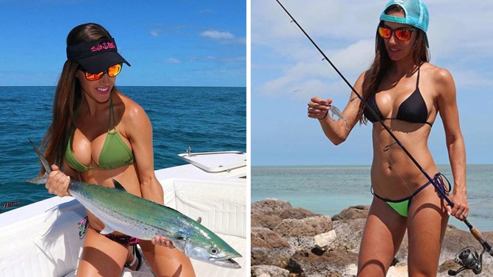 "Fishing with Luiza": Brasilianerin angelt im Bikini - und erzielt damit Millionenabrufe bei Youtube