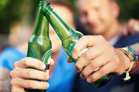 Schön Bier trinken in Ostritz? Nicht beim Neonazi-Festival in der ostsächsischen Stadt. Für die Veranstaltung gilt ein absolutes Alkoholverbot.