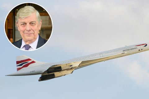 Das Überschallflugzeug Concorde war bei British Airways von 1976 bis 2003 im Einsatz. Fred Finn ist 718 Mal mit diesem Flugzeugtyp geflogen und landete damit im "Guinness-Buch der Rekorde".