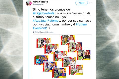 Für ihre Töchter: Sammelalben nur für Männer? Eine Mutter hat eigene Sticker von Fußballerinnen gebastelt
