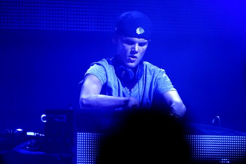 Avicii auf der Bühne 2013.