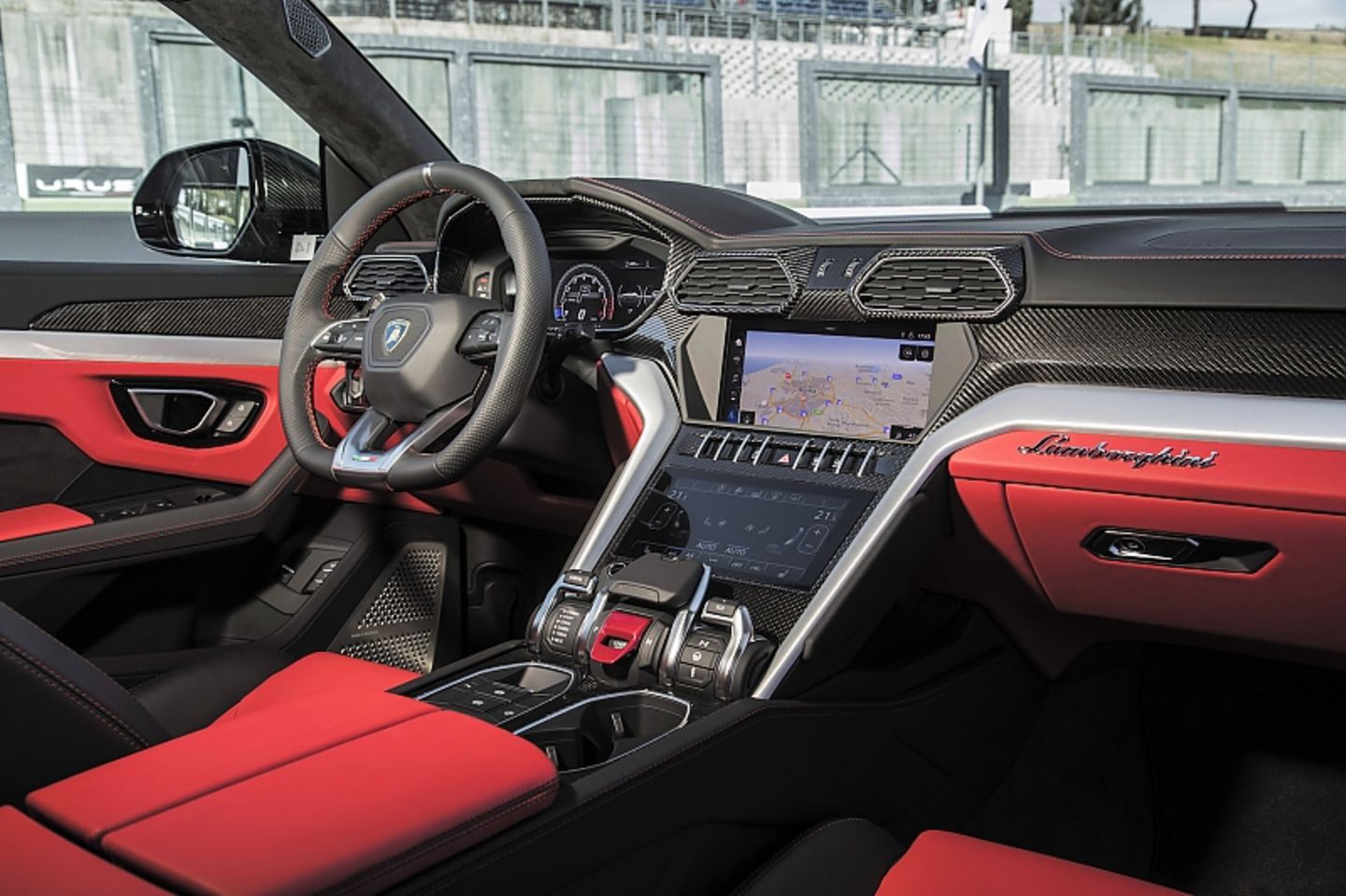 Der Innenraum des Lamborghini Urus