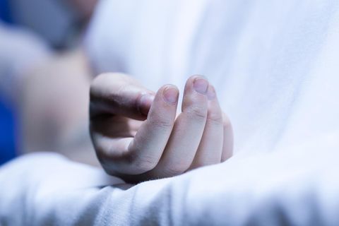 Hand tot Leiche