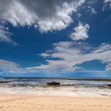 "Die Eindrücke, Farbe- und Wolkenspiele während der Ebbe waren immer wieder beeindruckend."