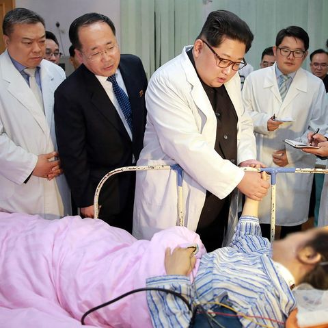 Nordkoreas Machthaber Kim Jong-un im Krankenhaus