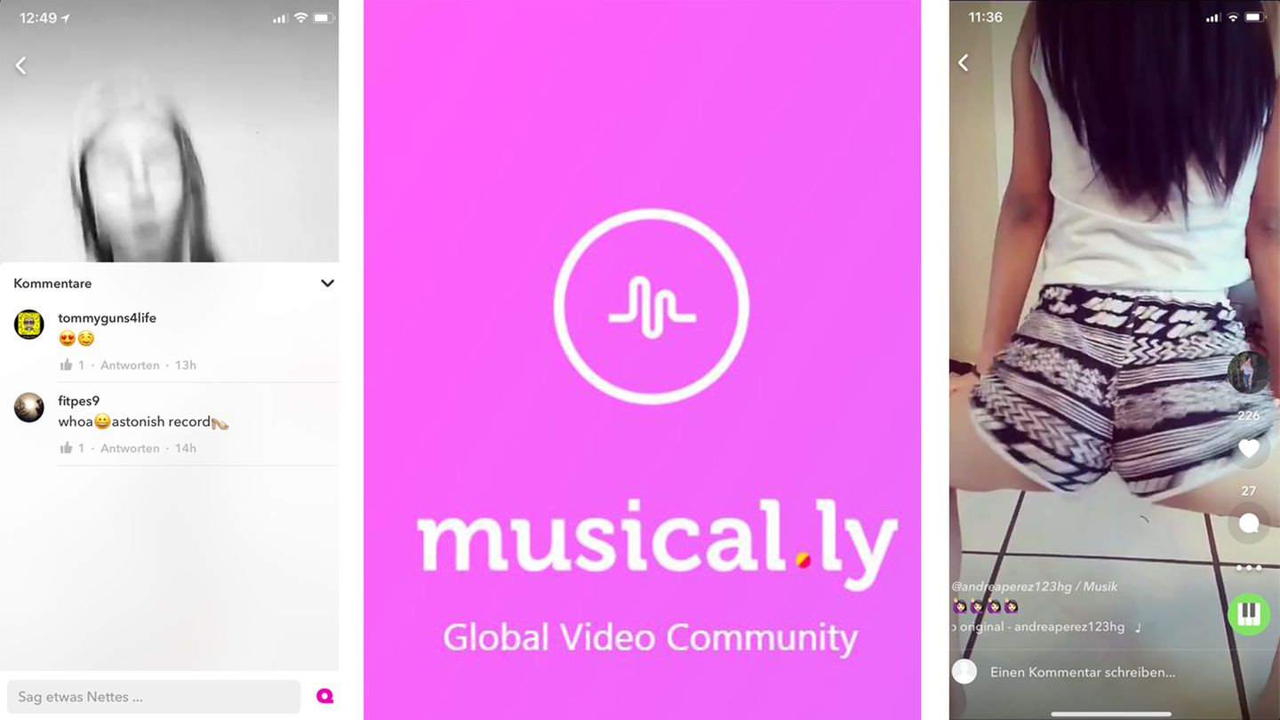 Bei Musical.ly finden sich jede Menge sexuelle Posen - auch von Minderjährigen