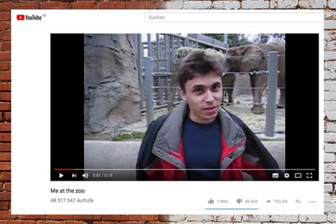 Jawed Karim im ersten Youtube-Video