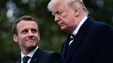 Donald Trump Emmanuel Macron