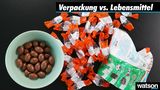 Mehr Verpackung als Schokobons
