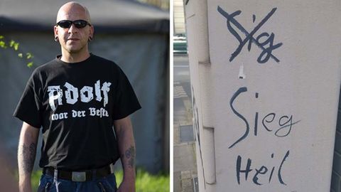 Nazi-Schmiereien offenbaren mangelnde Deutschkenntnisse