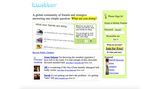 Screenshot von Twitter in 2006