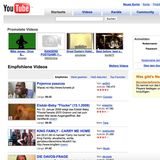 Screenshot von YouTube Deutschland in 2008