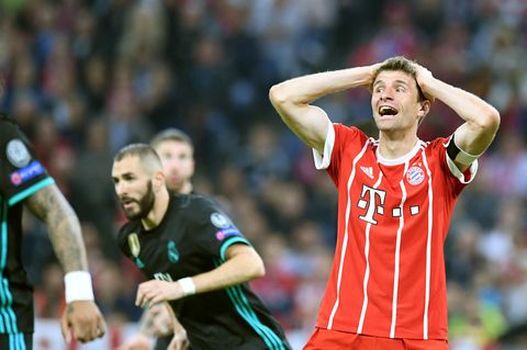 Thomas Müller hatte in der Champions League bereits nach wenigen Sekunden die Führung auf dem Fuß, vergab aber