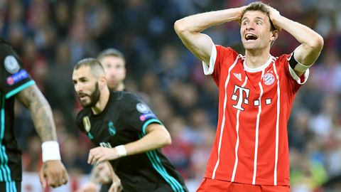 Thomas Müller hatte in der Champions League bereits nach wenigen Sekunden die Führung auf dem Fuß, vergab aber