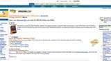 Screenshot von Amazon.com in 1999
