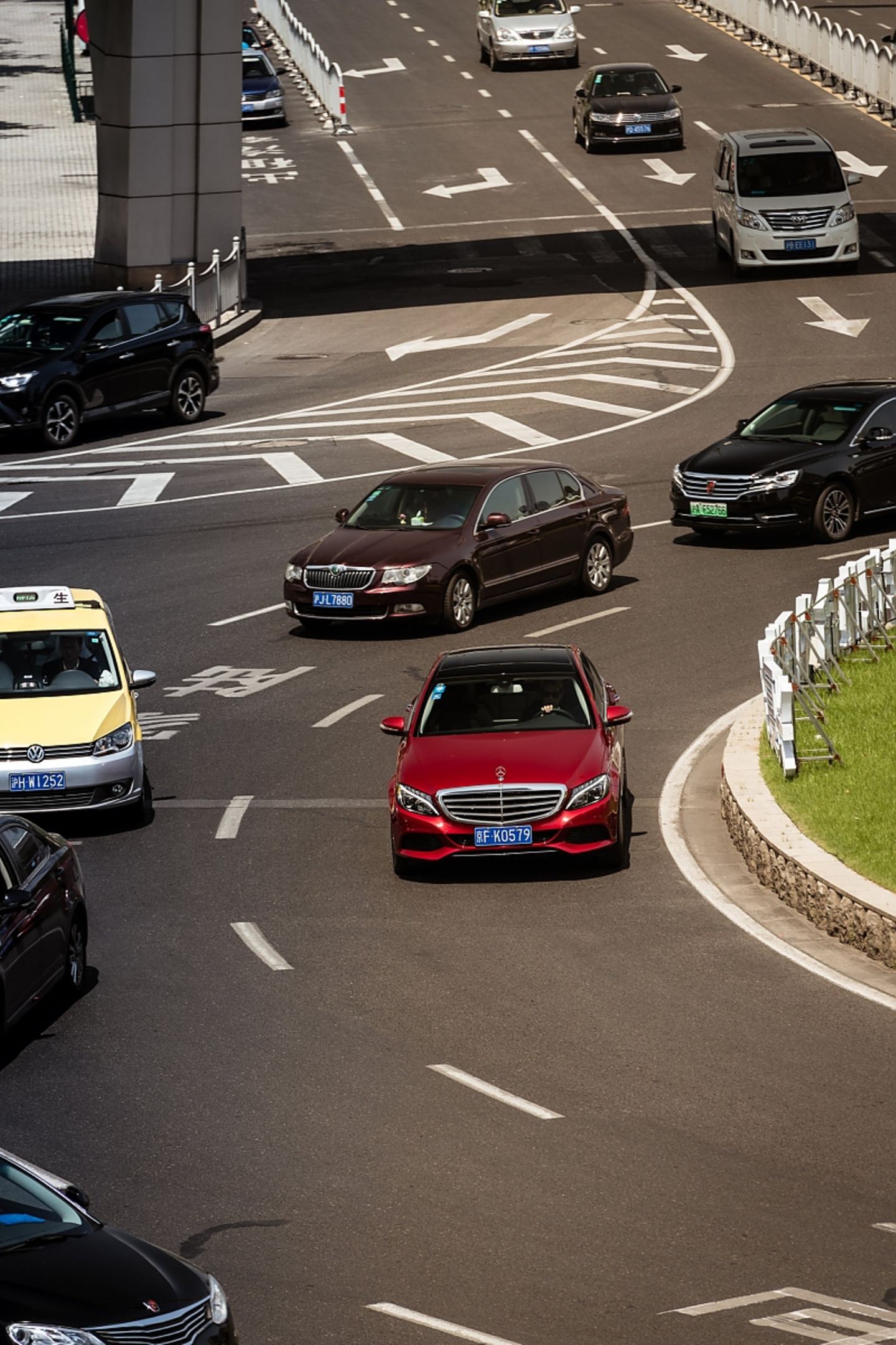 Auf den Straßen von China 2018